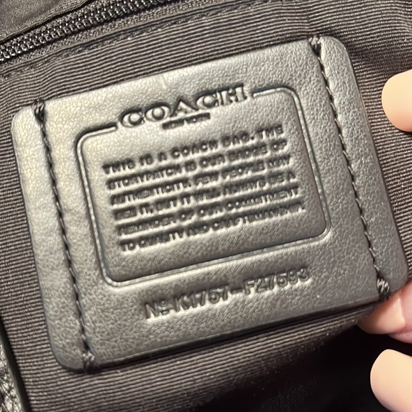 Coach Black Bag, Soft Pebble Leather - Picture 7 of 10